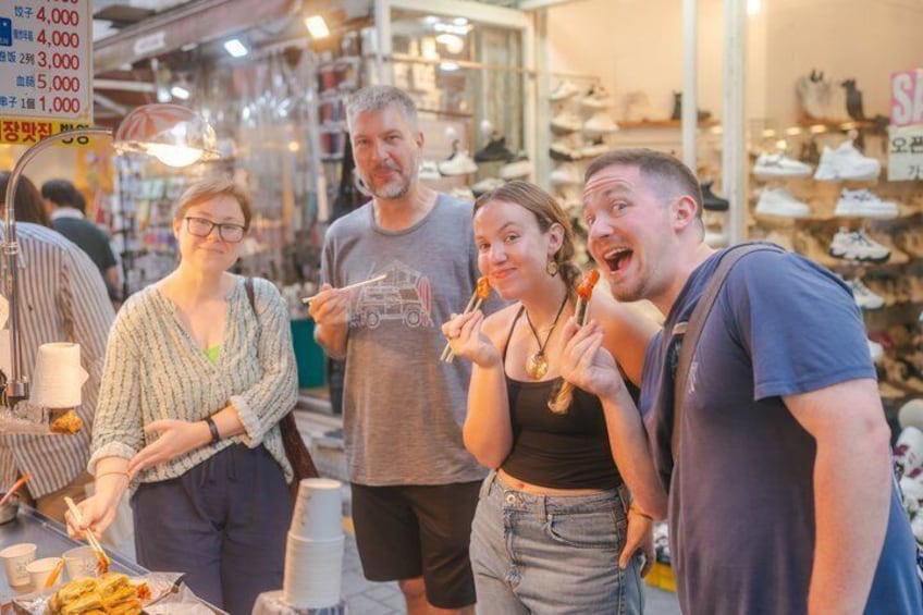 Busan Food Tour Jagalchi Market BIFF Square and Gukje Market 2