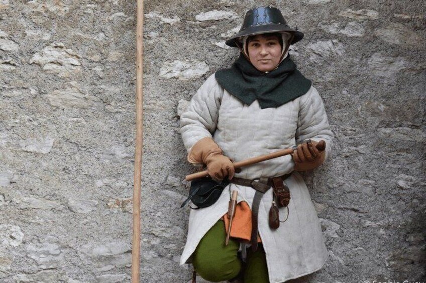 Unusual guided tour of immersion tours in the Middle Ages 1
