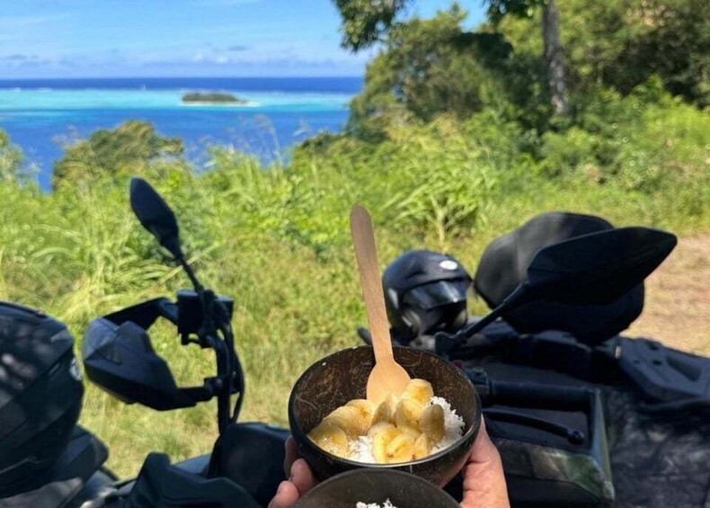 Picture 4 for Activity Taha’a: Island Guided Quad Adventure with Tastings & Views 5