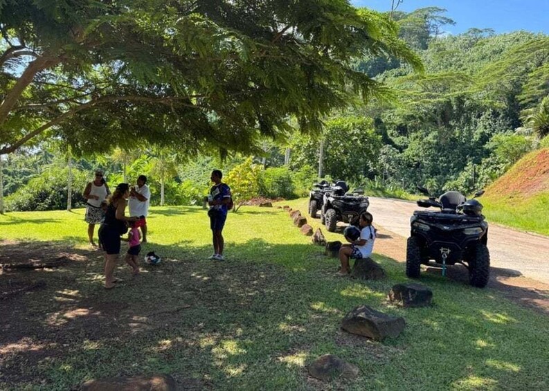Picture 5 for Activity Taha’a: Island Guided Quad Adventure with Tastings & Views 5