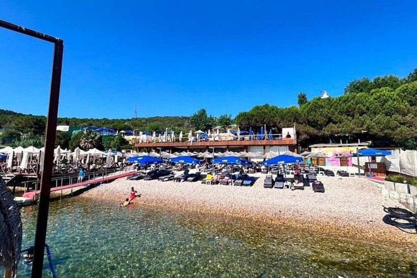 Full Day Guided Princes' Island Swimming Tour with Public Ferry 4
