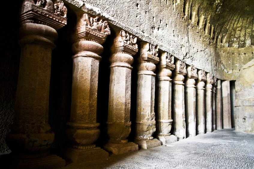 Picture 7 for Activity From Mumbai: Day Trip to Global Pagoda and Kanheri Caves 2