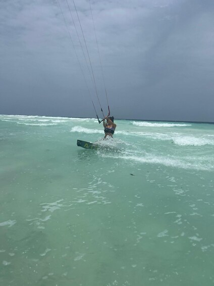 Picture 13 for Activity KiteSurf: Private lessons facing Mnemba, Zanzibar - Beginner/intermediate 5