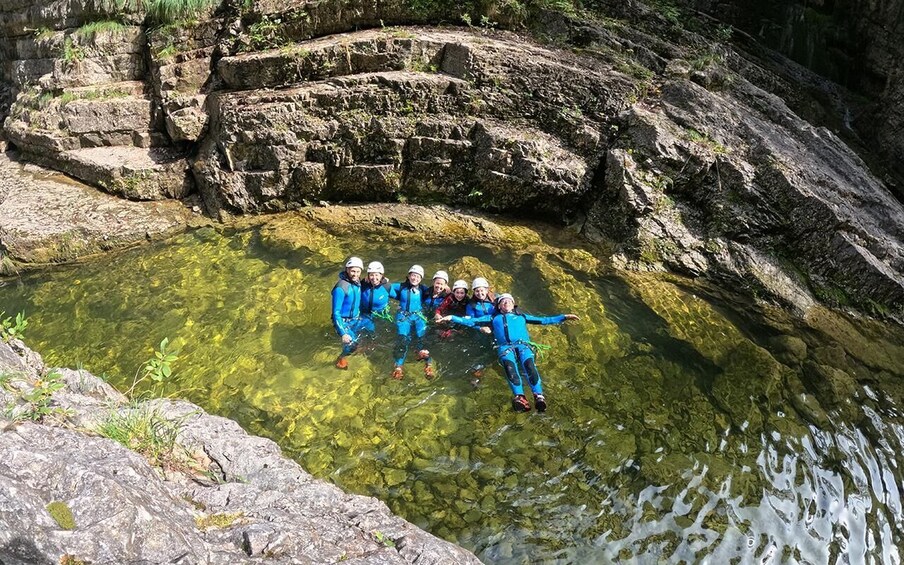 Picture 3 for Activity Salzburg: Small-Group Family Canyoning with Top Support, Kids 9+ 3