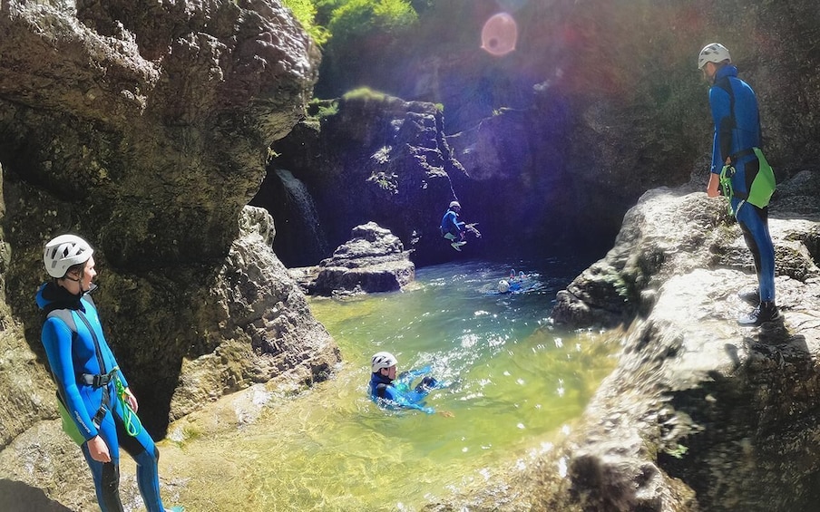 Picture 4 for Activity Salzburg: Small-Group Family Canyoning with Top Support, Kids 9+ 2