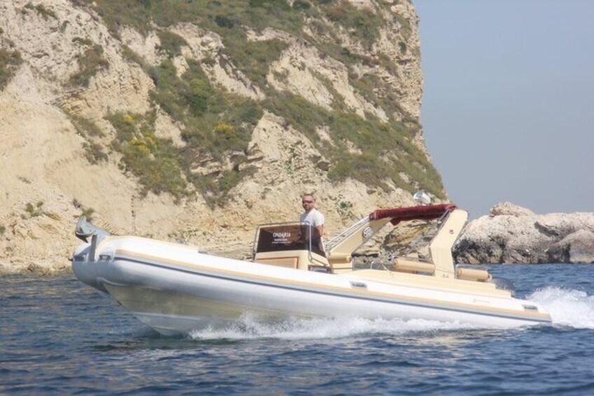 Inflatable Boat Tour in the Gulf of Angels with Snorkeling and Aperitif 4