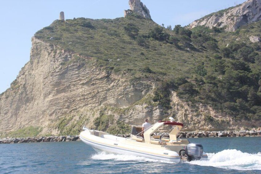 Inflatable Boat Tour in the Gulf of Angels with Snorkeling and Aperitif 5
