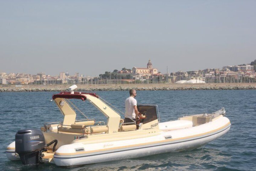 Inflatable Boat Tour in the Gulf of Angels with Snorkeling and Aperitif 2