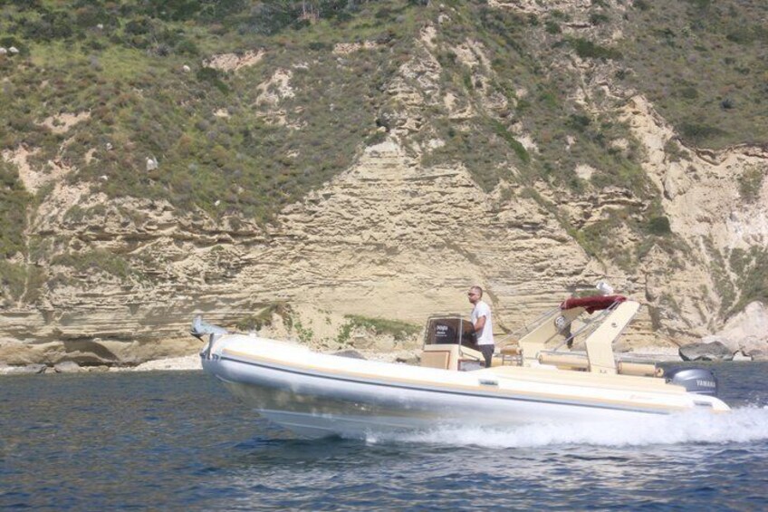 Inflatable Boat Tour in the Gulf of Angels with Snorkeling and Aperitif 3