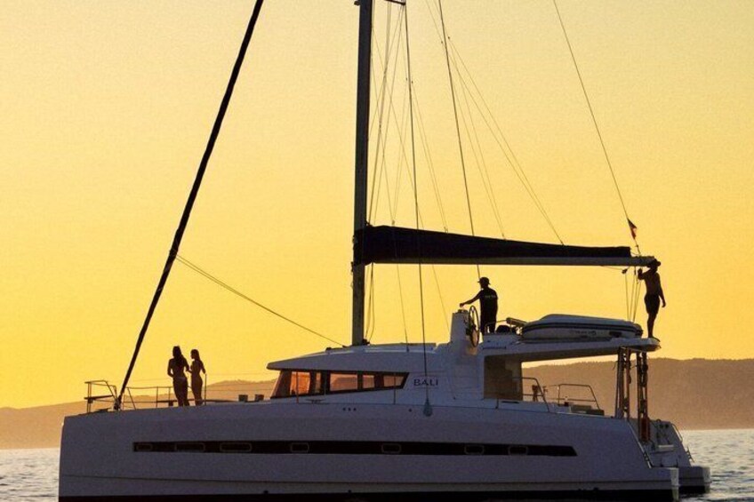 Marseille sunset catamaran in Friuli with aperitif 5