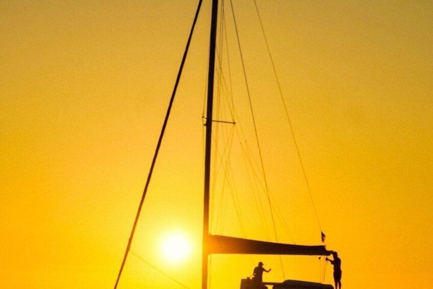 Marseille sunset catamaran in Friuli with aperitif 1