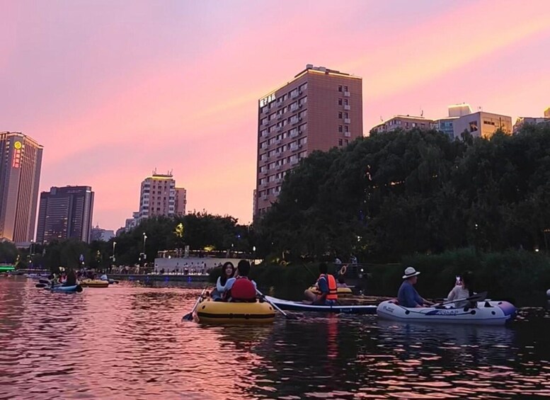 Picture 5 for Activity Beijing Liangma River Night Experience with Cruise/Kayaking 4