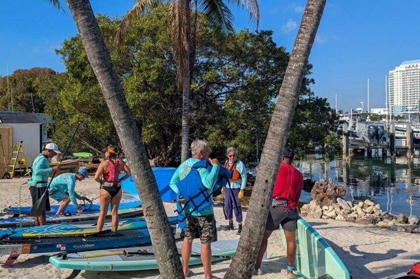 Full Moon Paddle to Pelican Island in Miami 2