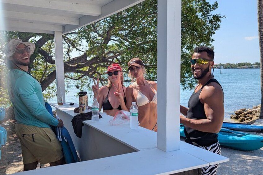 Full Moon Paddle to Pelican Island in Miami 3