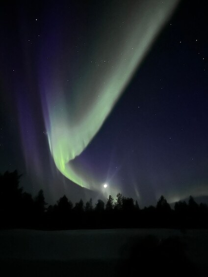 Saariselkä: Northern Lights Hunt by Car & Hot Drinks 1