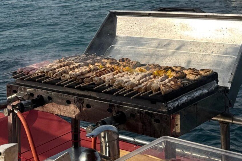 Sunset Cruise on the Athenian Riviera with BBQ and Drinks 3