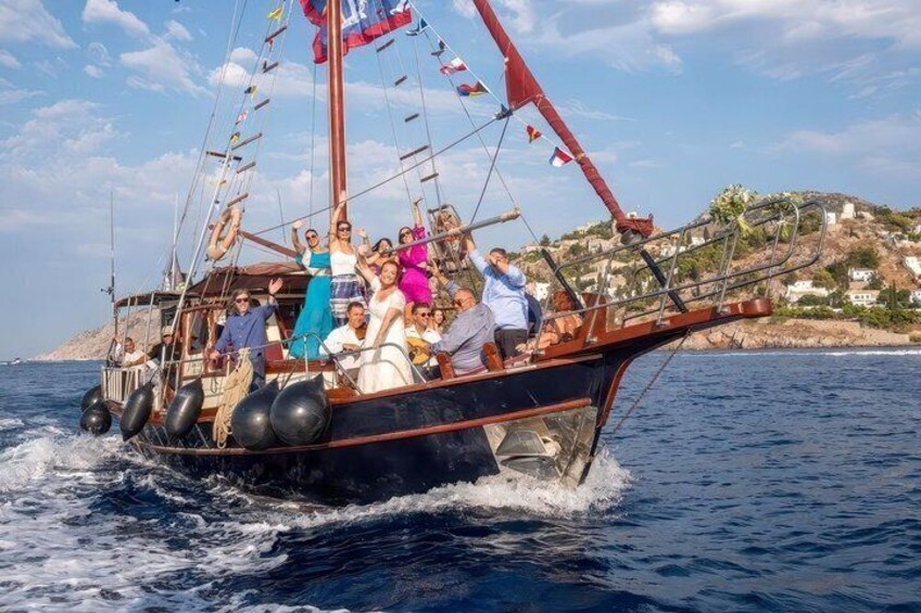 Sunset Cruise on the Athenian Riviera with BBQ and Drinks 5