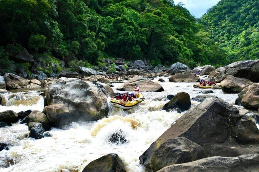 Half Day Barron River Rafting Cairns July White Water Deal 3