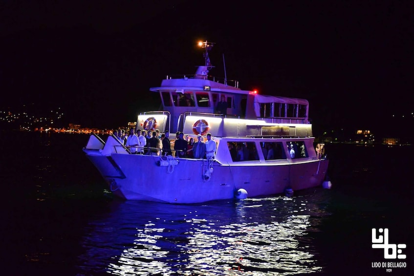 Party boat on Lake Como 1