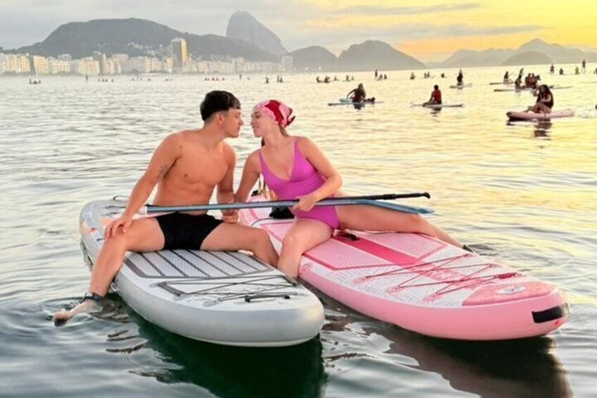 Sunrise Paddle board at Ipanema 1