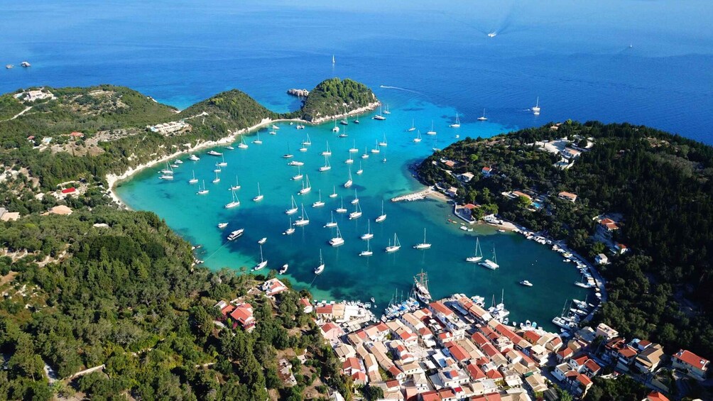 Picture 13 for Activity Corfu: Paxos Sea Caves & Antipaxos Private Yacht Cruise 3