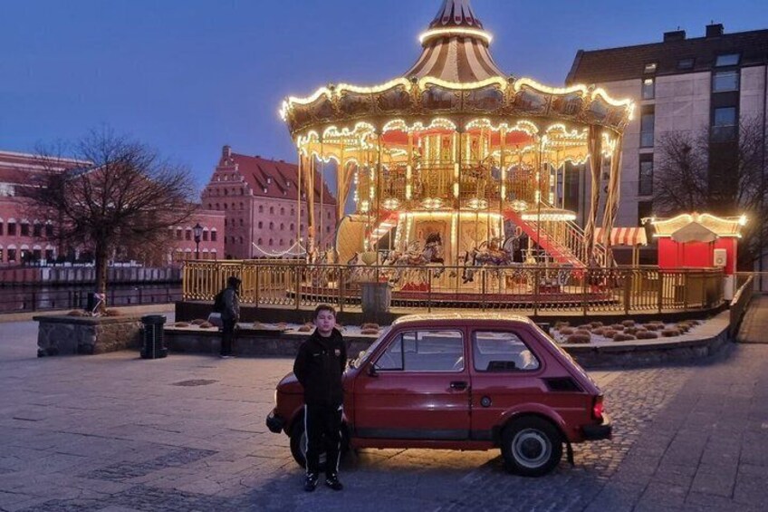 Self Drive Tour in a Vintage Fiat 126p Maluch through Gdansk 4