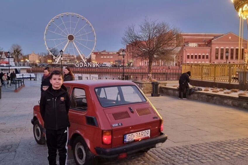 Self Drive Tour in a Vintage Fiat 126p Maluch through Gdansk 2