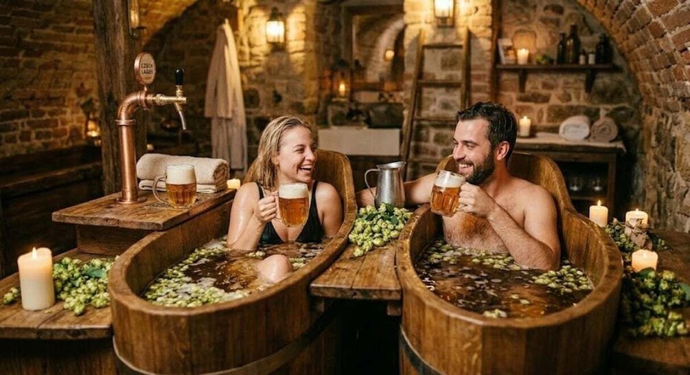Krumlov Beer Bath with Unlimited Self-Pour Beer 1