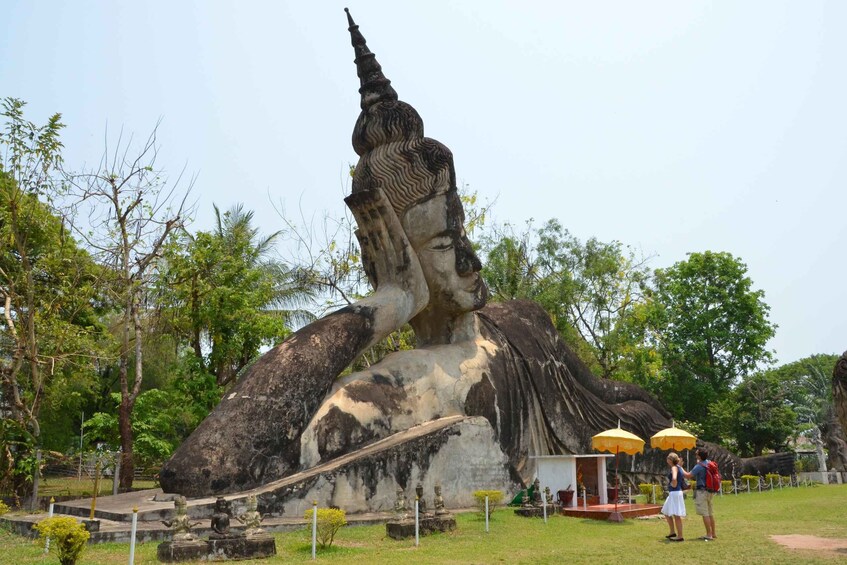 Picture 15 for Activity Vientiane: Muay Lao Training, Buddha Park, and Massage 4