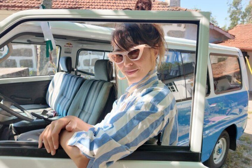 The Monastery and A Glass of Green Tour in the Blue Vintage Van 5