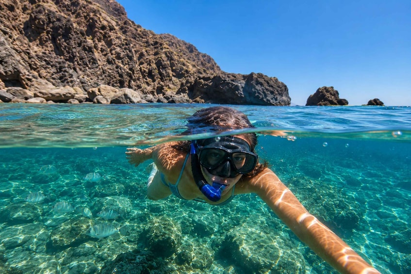 Cabo de Gata: Guided Snorkel Tour with Photos and Drink Included 1