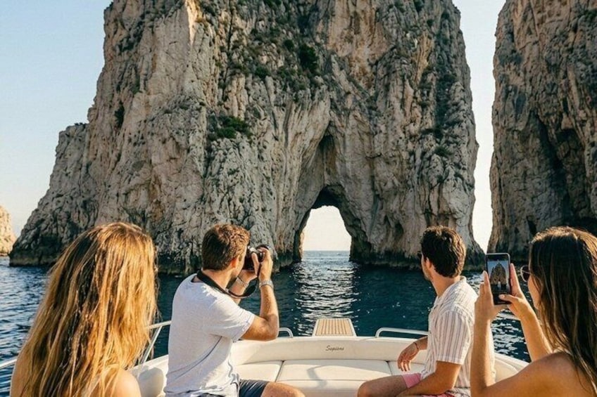Capri Private Boat Tour Marina Piccola Pompei Start 1