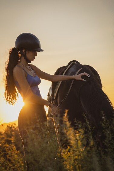 Picture 1 for Activity Salon de Provence - Sunset Horseback Ride with Picnic 5