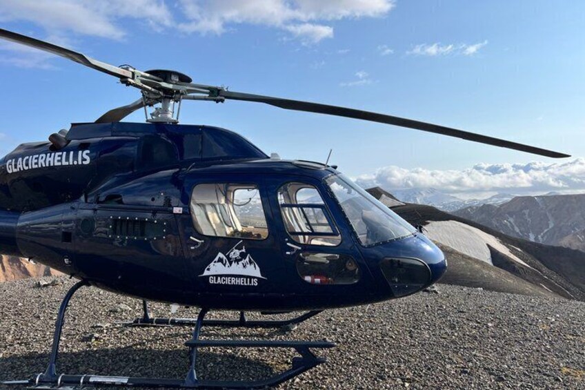 Private Tour in Reykjavik in Ice and Fire Helicopter to Hengil 4