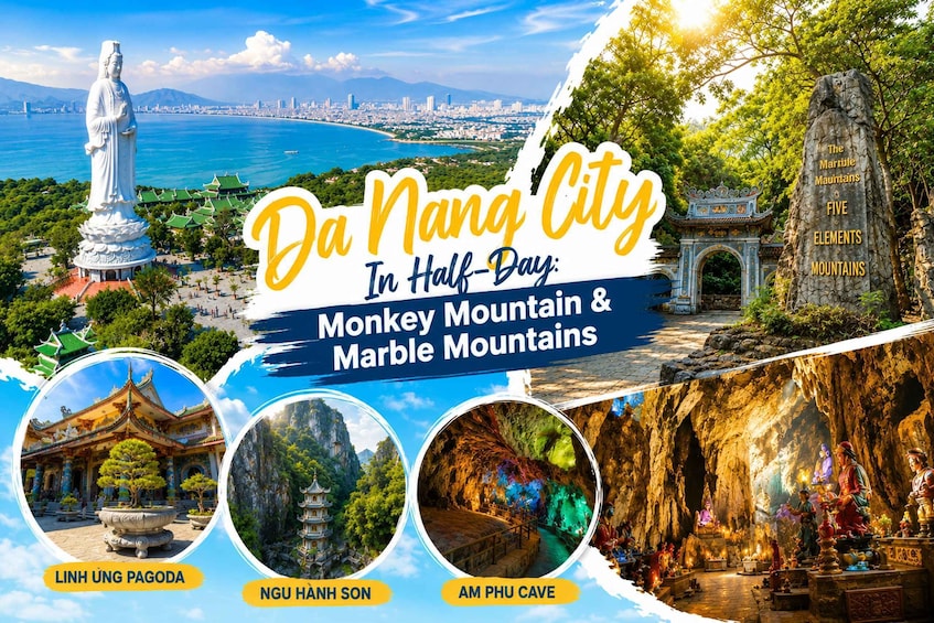 Da Nang City In Half-Day: Monkey Mountain & Marble Mountains 1