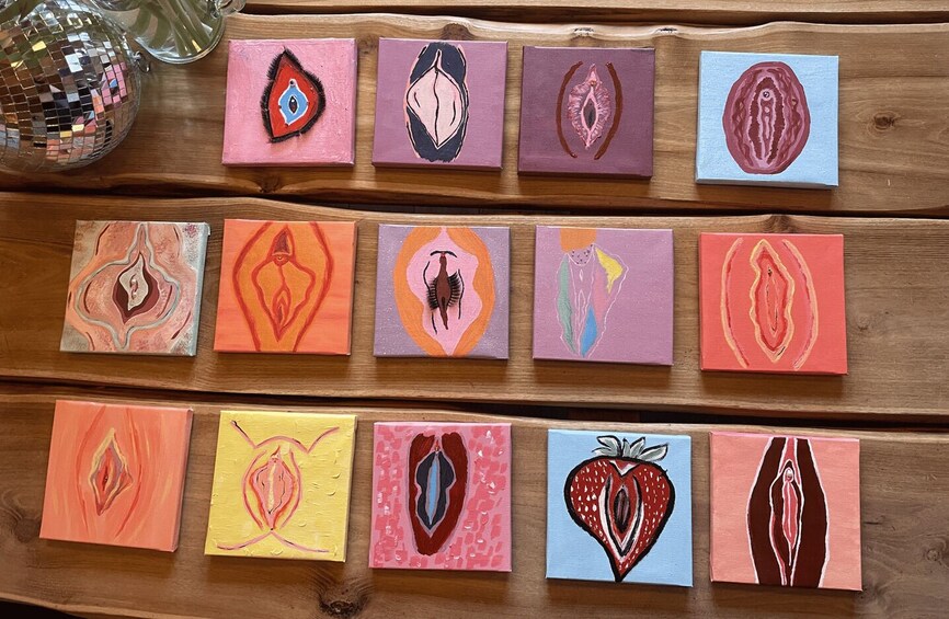 Feminist Art Workshop: Paint a Vulva in Berlin 1