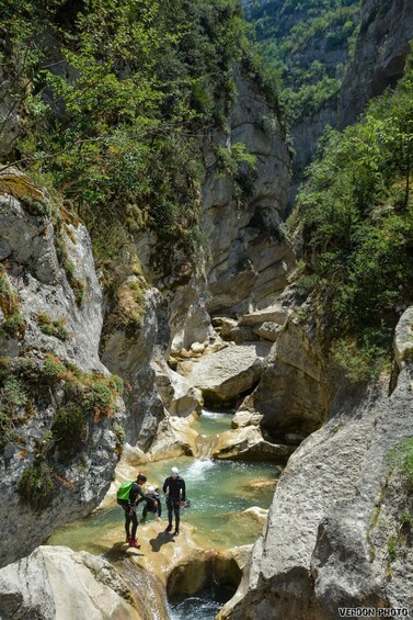 Picture 4 for Activity Côte d'azur, Canyoning Sportif du Saint Auban avec guide 2