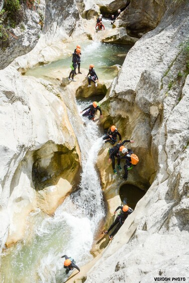 Picture 5 for Activity Côte d'azur, Canyoning Sportif du Saint Auban avec guide 3