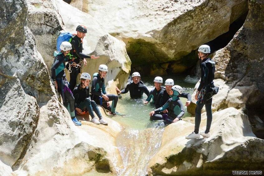 Picture 1 for Activity Côte d'azur, Canyoning Sportif du Saint Auban avec guide 5