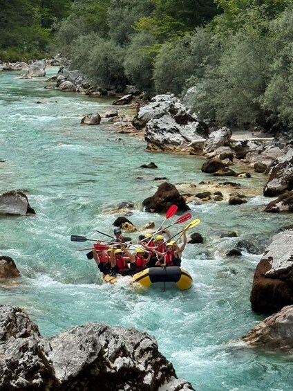 Picture 2 for Activity Soča River Rafting Tour with Guide and Photos 2