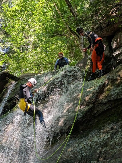 Picture 4 for Activity Champéry: Guided Canyoning Adventure in Dents du Midi 5
