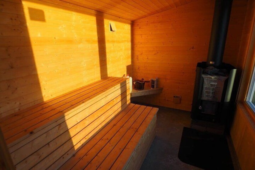 Private Arctic Fjord Sauna Experience near Troms 3