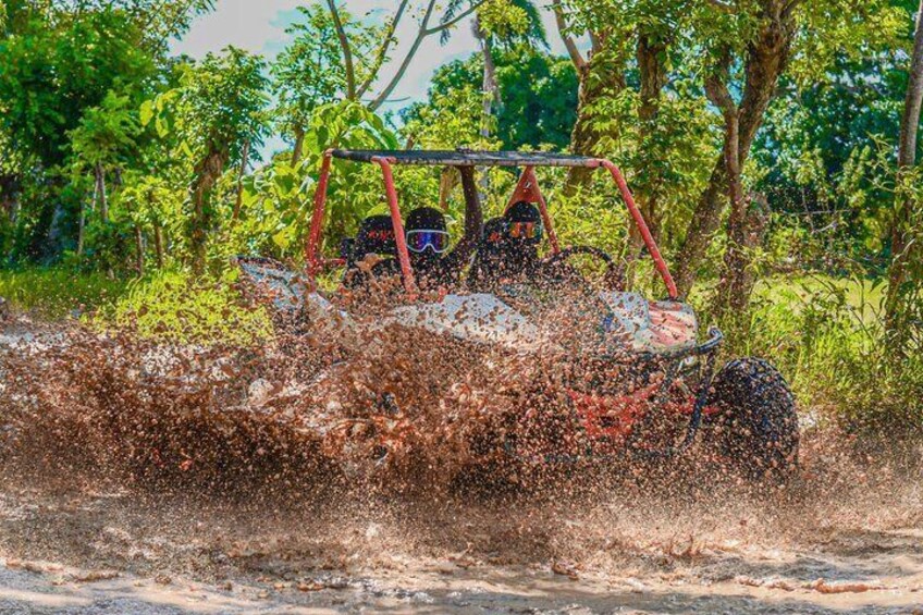 Punta Cana Buggy Kayo Tour with Macao Beach Taino Cave Swim 2