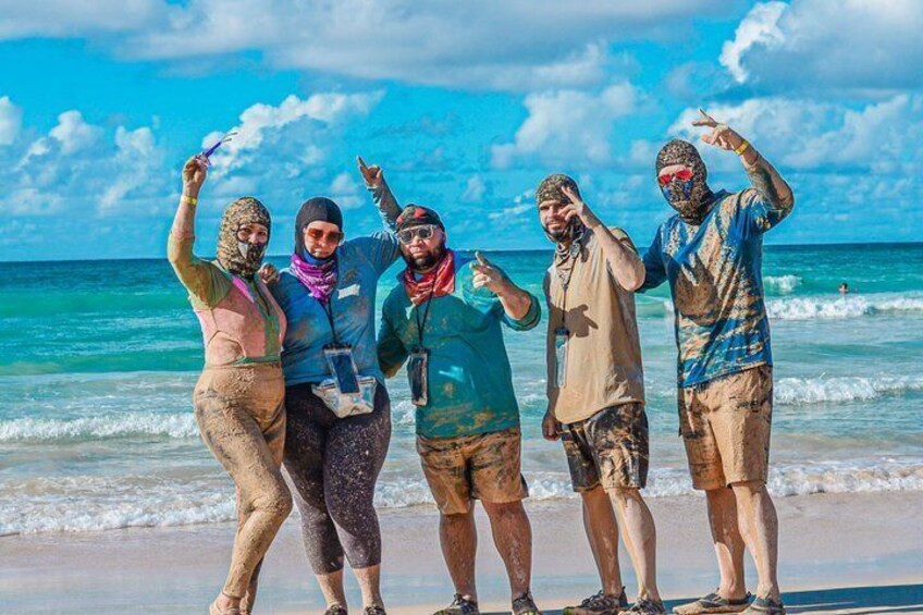 Punta Cana Buggy Kayo Tour with Macao Beach Taino Cave Swim 5