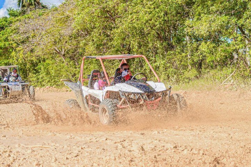 Punta Cana Buggy Kayo Tour with Macao Beach Taino Cave Swim 1