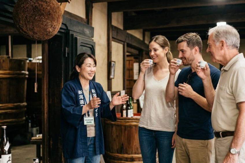 Niigata Sake Brewery Food Private Tour with Licensed Guide 1