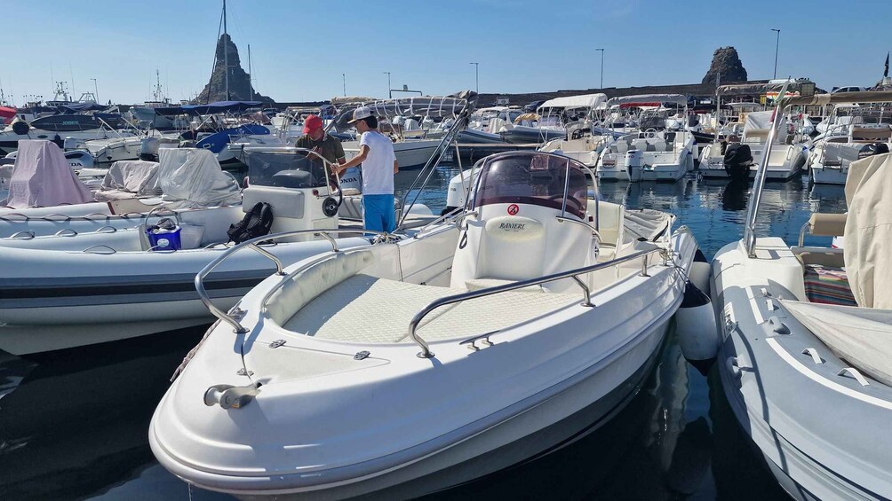 Picture 1 for Activity From Aci Trezza: Riviera dei Ciclopi Boat Rental 3