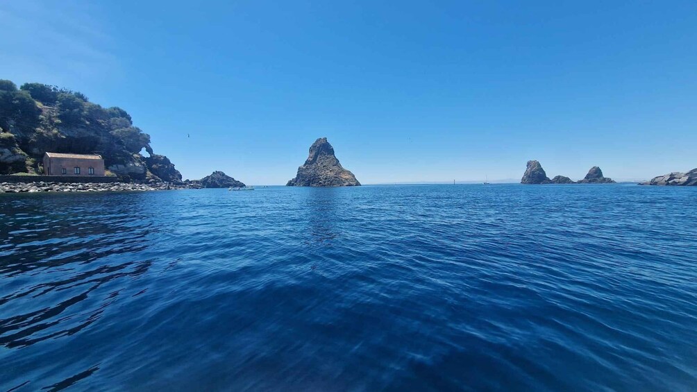Picture 3 for Activity From Aci Trezza: Riviera dei Ciclopi Boat Rental 4