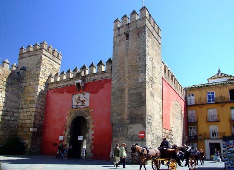 Picture 3 for Activity Seville: Alcázar Exterior, Cathedral, Santa Cruz, and Guadalquivir 3