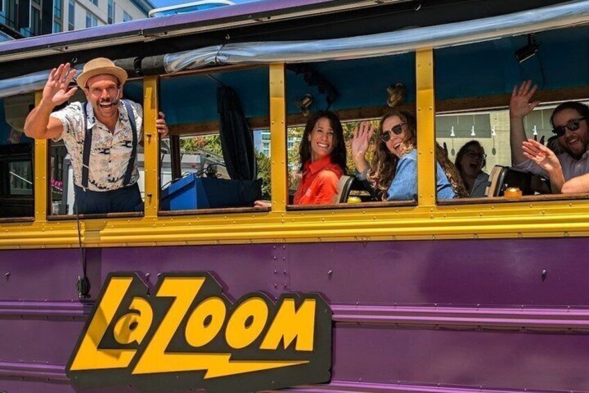 Asheville Comedy Sightseeing Bus Tour by LaZoom 1